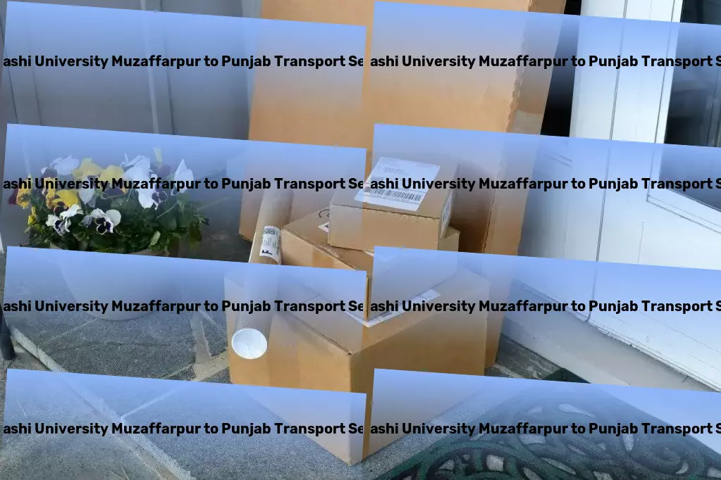 Abhilashi University Muzaffarpur to Punjab Courier And Parcel Dedicated to exceeding expectations in Indian goods transit. - Bulk transport solutions