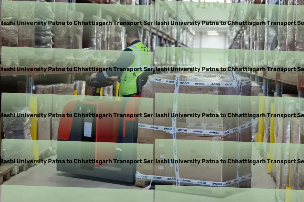 Abhilashi University Patna to Chhattisgarh Courier And Parcel Nationwide bulk transport