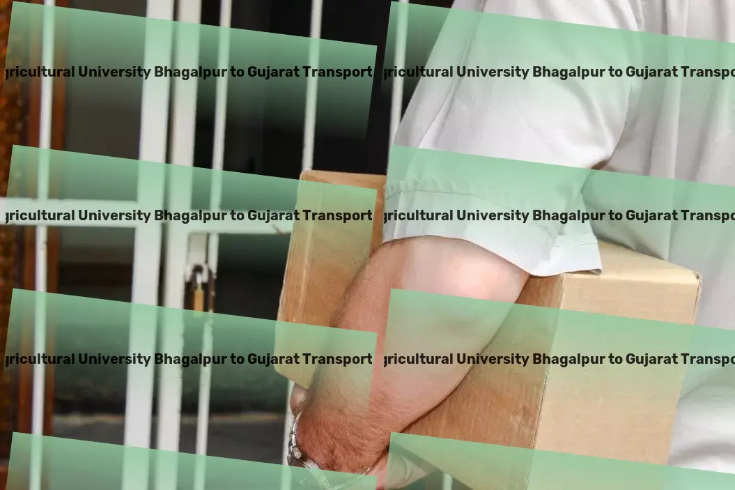 Bihar Agricultural University Bhagalpur to Gujarat Cargo Cargo delivery