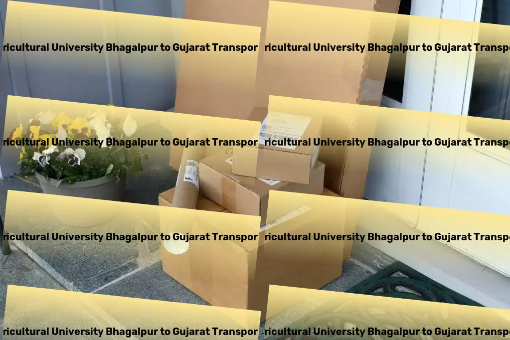 Bihar Agricultural University Bhagalpur to Gujarat Cargo Multi-city freight forwarding